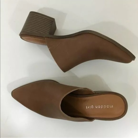 New Madden girl tan mule size 9 - Picture 6 of 6